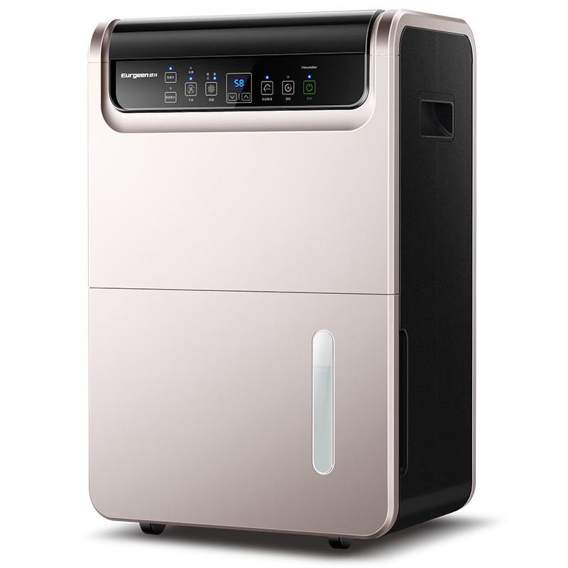 Eurgeen Dehumidifier, Dehumidification Capacity 50 Liters Per Day, Pump Pressure Drainage, for Home Basement Villa Commercial Industrial Purification Odor Absorption Device OJ-550EP