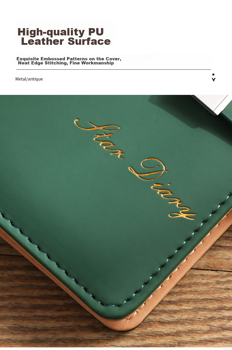 Longe Password Lock Notebook, B6 Small Size Password Book with Lock, Diary That Can Be Carried Anywhere, Lockable Journal, High-Quality Thickened Notebook, Customizable 7