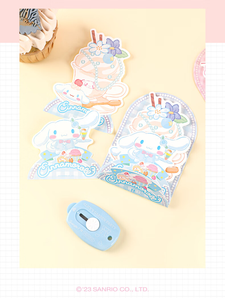 GuangBo X Sanrio Clown Fish Irregular Sticky Notes, Memo Pads, Refrigerator Message Boards, Self-Adhesive Notebooks with Random Patterns, 30 Sheets, 6 Designs/pack, KT86643 9