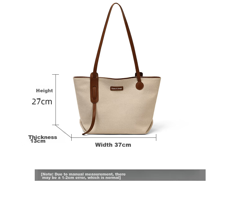 Aiqinghai Handbag, Women's Tote Bag, Shoulder Bag, Brand Large Capacity Handbag, Birthday Mother's Day Gift, Practical Present for Mom 6
