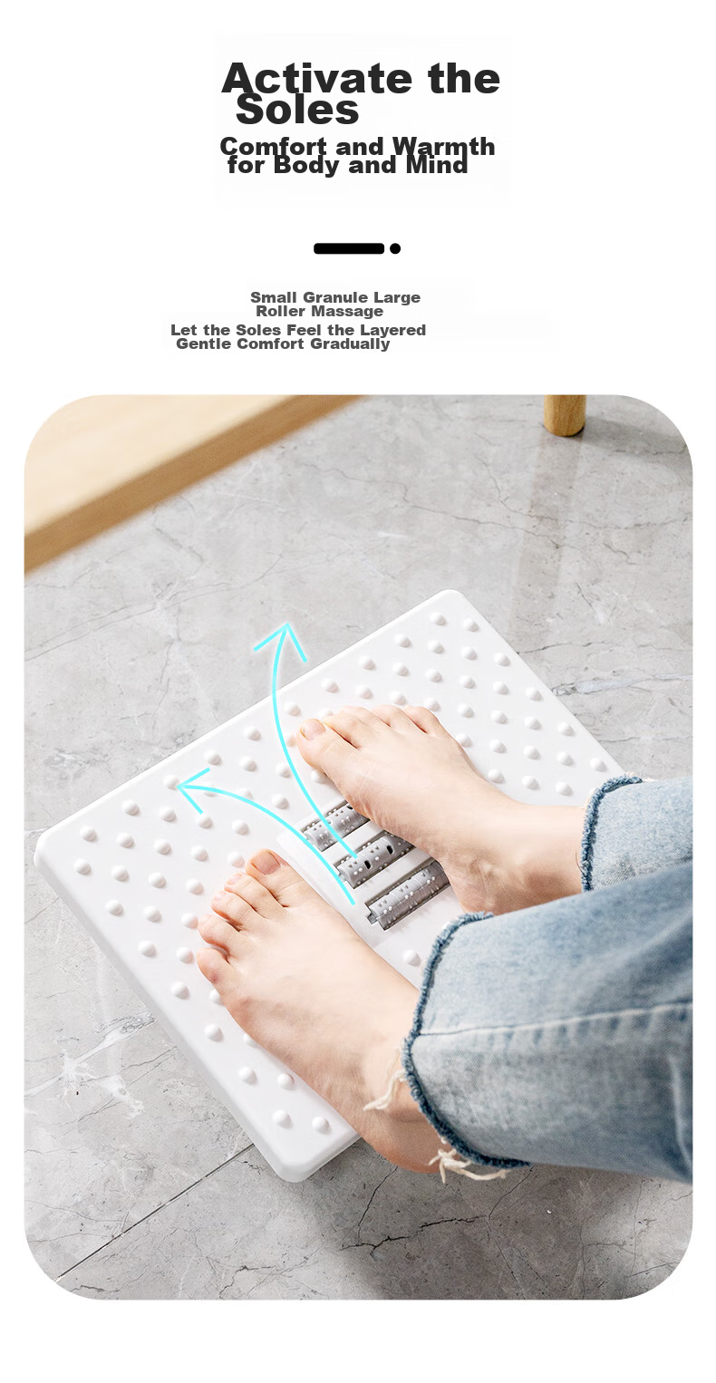 Haoer Office Footrest, Creative Home Sofa Leg Rest, Adjustable Triangular Foot Stool 7