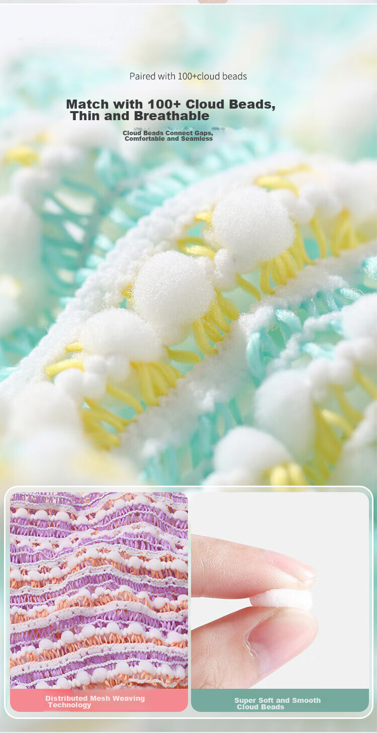 UPLUS Resin Ear Care Sticks Invisible Ear Studs Transparent Anti-Blockage Ear Hole Care Sleep-Friendly No Need to Remove 100 Pieces with Ear Plugs 6
