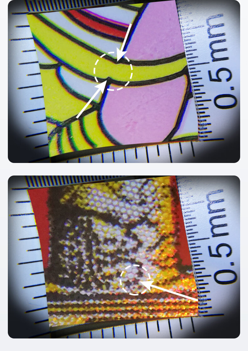 MIXOUT Magnifying Glass with High Magnification for Authenticating Liquor, Moutai, Antique Items, Stamps, with Light And Scale 6