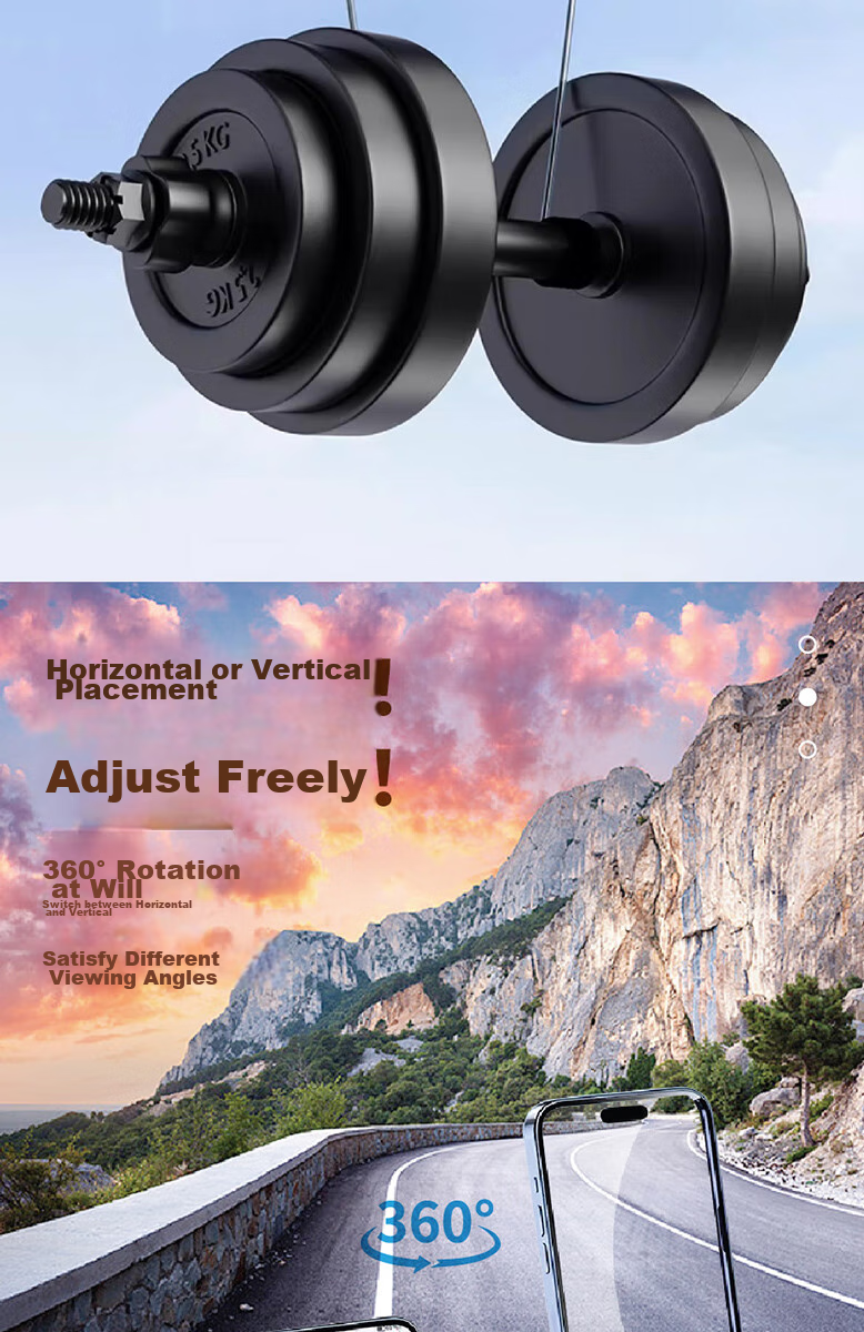 Jiabolan Car Phone Holder, Car Navigation Mount, Air Vent And Dashboard Dedicated Anti-Slip Fixer, Universal for Tesla 9