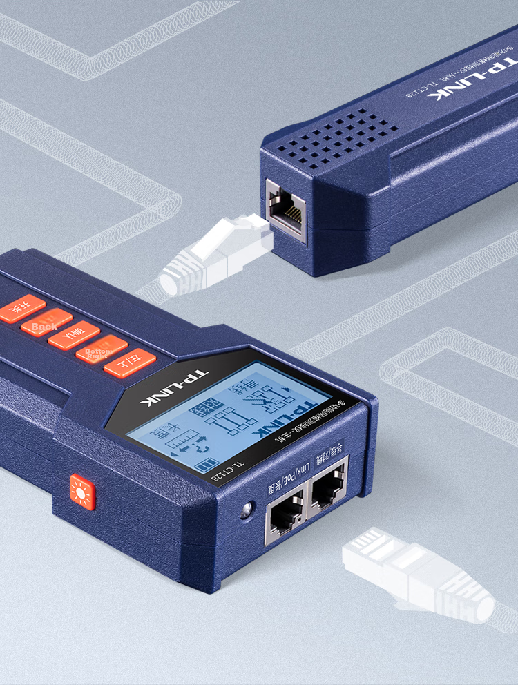 TP-LINK Network Cable Tester, Multifunctional Telephone Network Cable Tracer And Tester, PoE Cable Finder with Anti-Interference, TL-CT128 6