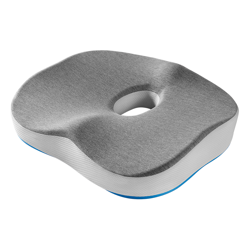 JAGO Office Chair Cushion, Breathable Memory Foam Seat Pad, Long-Sitting Aid, Tailbone Pressure Relief, Hemorrhoid Butt Pad