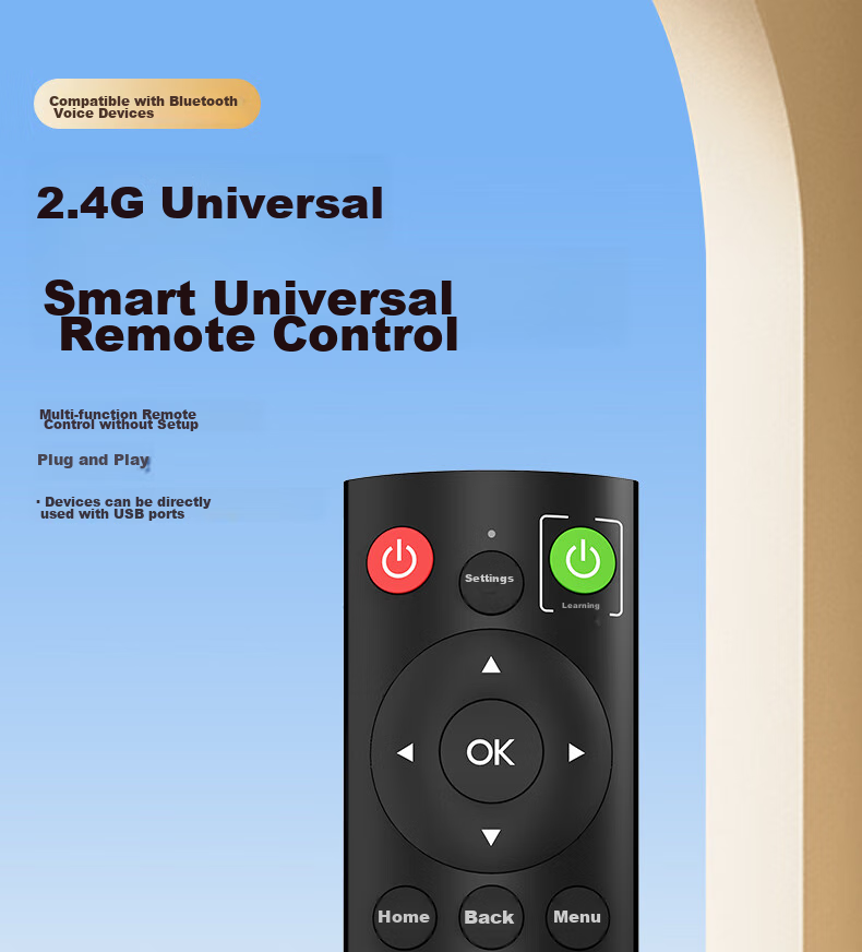 Beishi Universal TV Remote Control, Fully Automatic No-Code Universal Set-Top Box And Projector Remote Control, Compatible with TCL, Hisense, Skyworth, Changhong, China Mobile And Other Remote Controls 1