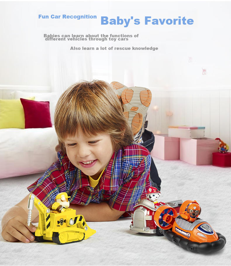 PAW PATROL Official Toy Car Patrol Vehicle for Boys And Girls, Toy Boat, Birthday Gift for Children Ages 3-6 11