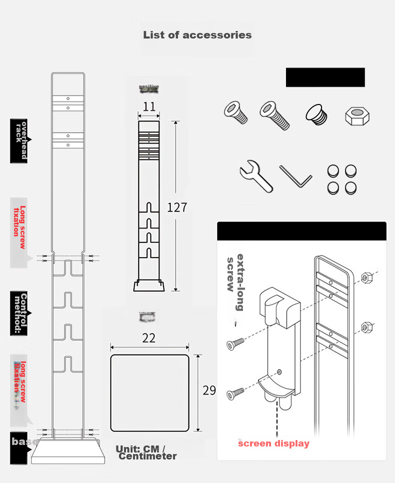 Keruier Dyson Vacuum Cleaner Stand Compatible with V8V12V15V10G5V11, Vacuum Holder, No Drilling Required, Dyson Storage Rack, Charging Hook 9
