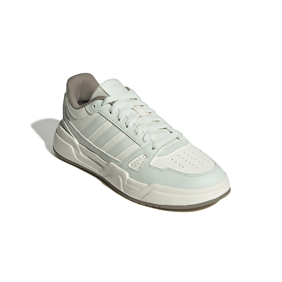 Adidas Women's Summer Breathable Casual Sneakers Lightweight Soft Sole Shock Absorption Minimalist White Shoes Ochre Brown Size 38.5 4