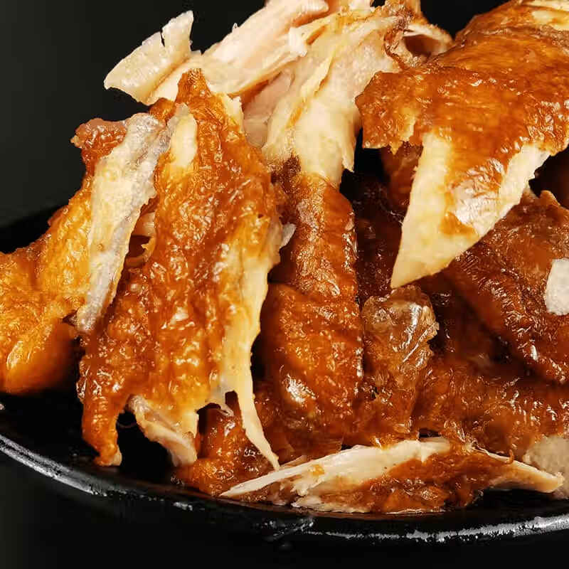 凤起德州脱骨扒鸡500g 德州五香扒鸡德州烧鸡卤味鸡肉熟食年货礼品