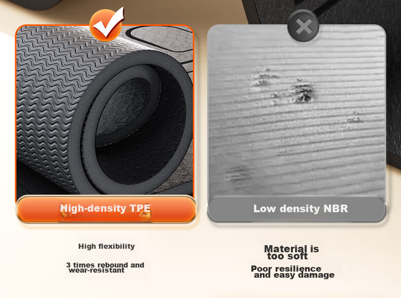 XTEP Ab Wheel Specialized Pad, Kneeling Pad, Ab Wheel Yoga Mat for Men And Women, Fitness Equipment, Exercise Abdominal Thickened Non-Slip Mat, Gray 20