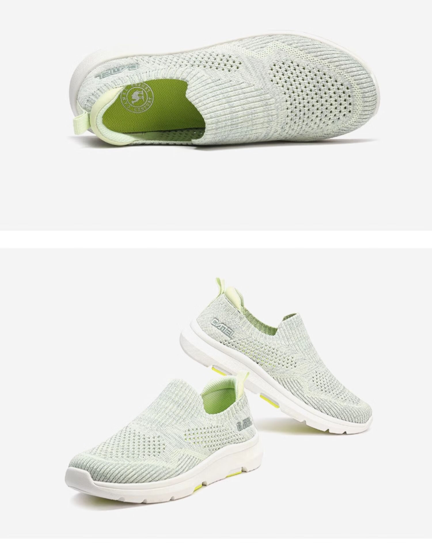 CAMEL Summer Outdoor Casual Sports Breathable Mesh Shoes for Men And Women, Lightweight Flyknit Casual Shoes F24B304077 19