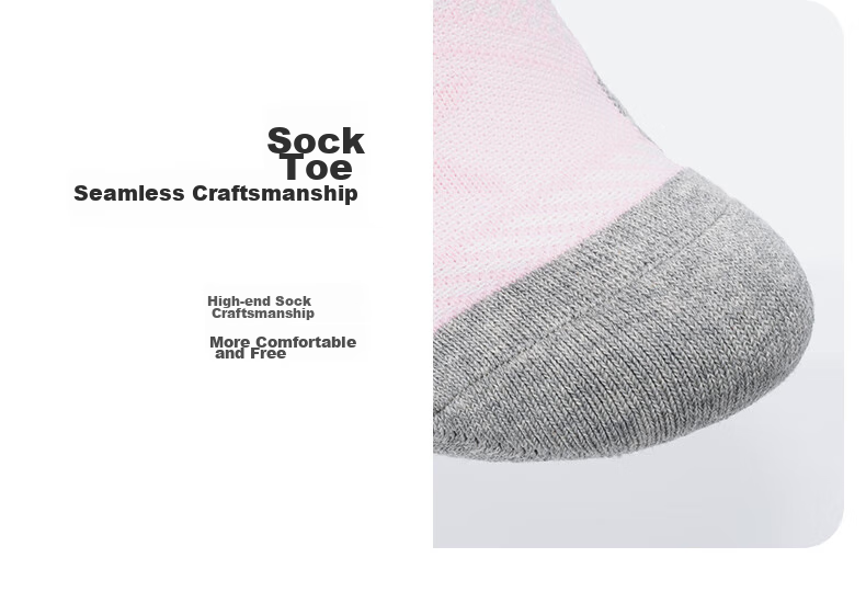 TFO Competition-Grade Outdoor Socks, Comfortable Breathable Mid-Calf Hiking Socks for Sports And Trekking, 2202402 Women's Light Pink 17