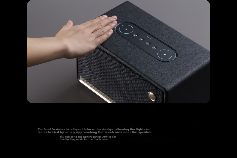 EDIFIER Evo Soul High-Fidelity Bluetooth Speaker, Computer Speakers, Desktop Speakers, Outdoor Speakers, Beige Mother-Of White, Graduation Gift 11