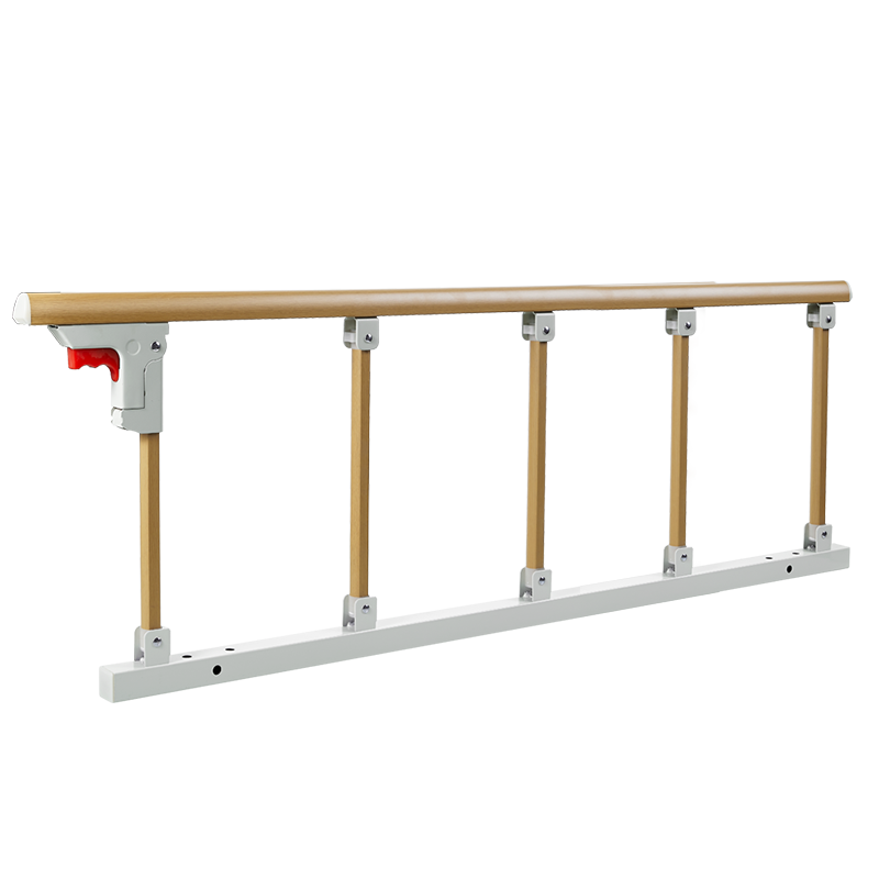 Meiruide Bed Rail, Elderly Bed Guardrail, Fall Prevention Safety Handrail, No Drilling Required, Foldable, 5-Level Barrier