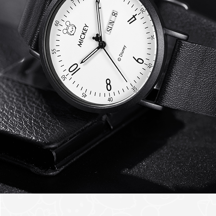 Disney 2026 New Student Watch for Boys, Waterproof, Suitable for Middle And High School Students, Teenagers, Quiet, Exam-Specific, Time-Telling 7