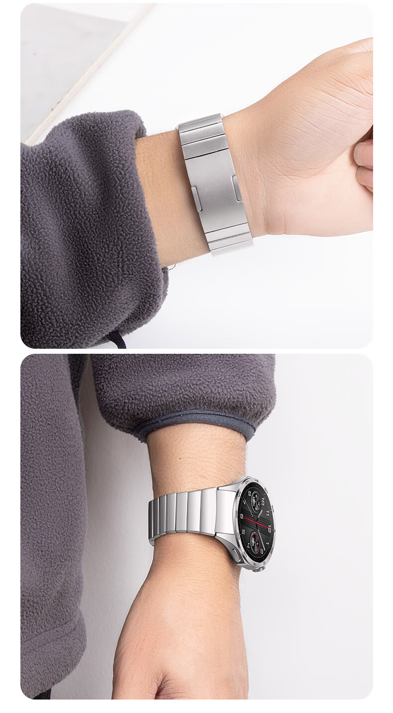 Weiqiantu [Chain Steel Strap] Suitable for Huawei GT7/GT6/GT5/Pro Watch Band, Compatible with Watch6/5/6pro/watch4pro, GT4/3 Non-Fen Dashi 2 Stainless Steel Watch Band 8