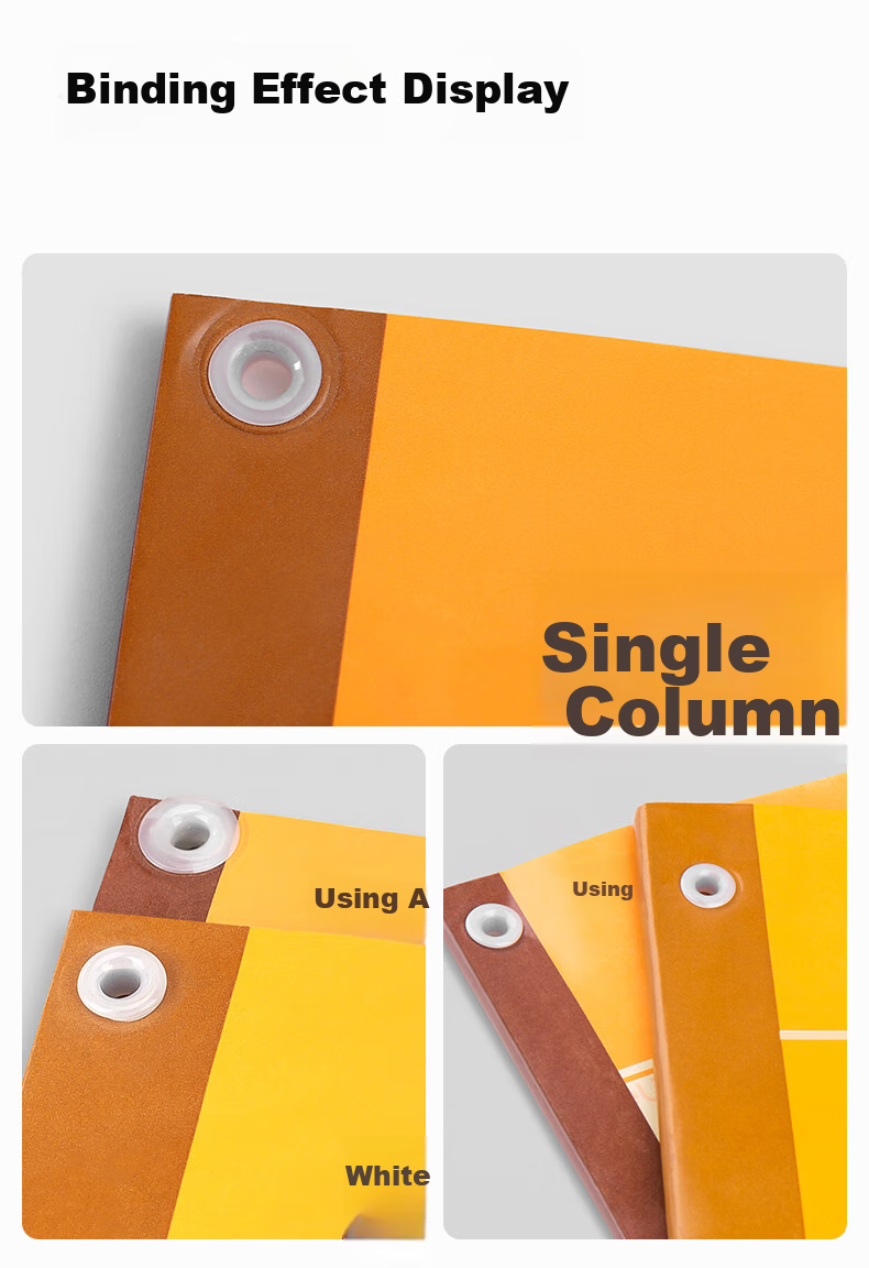 Deli Financial Binder, 300-Page Capacity, Hole Puncher, Office File Riveting Machine, Metal Desktop Flagship Model 33015 10