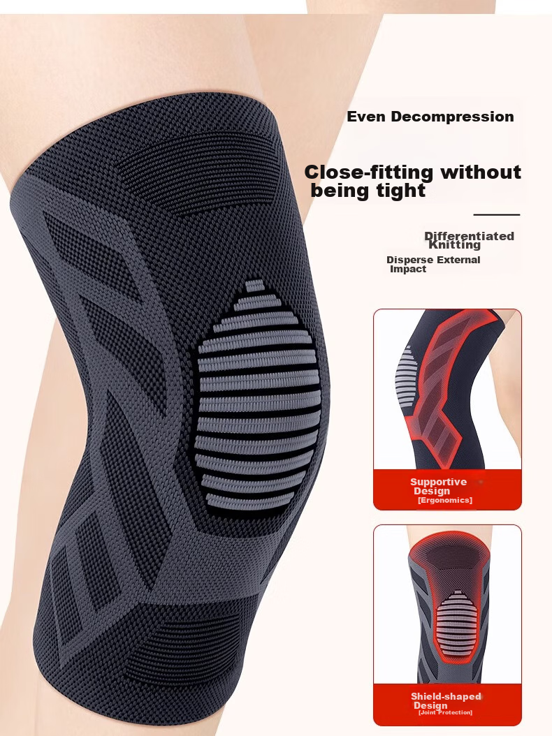 Panapopo Graphene Self-Heating Knee Pads, Warm, for Cold Legs And Arthritis, Middle-Aged And Elderly, Autumn And Winter Cold Protection, for Men And Women, Sports Use 6