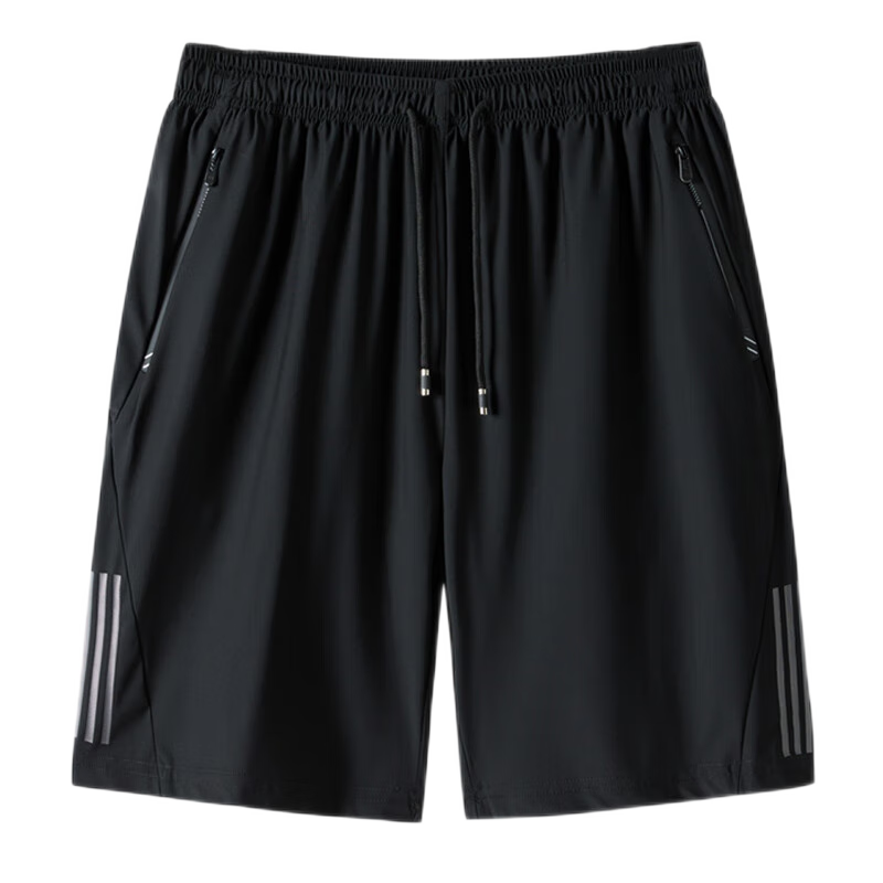 MiiOW Cooling Shorts for Men, Summer Trendy Ice Silk Quick-Dry Fitness Five-Point Pants, Large Size Sports Pants, Father's Day Gift
