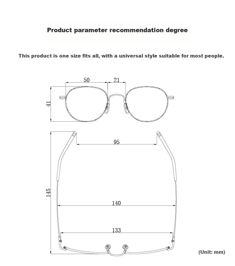 ARNO FOCUS ON YOUR EYES Reading Glasses for Women, Anti-Blue Light, Fashionable Ultra-Light High-Definition Elegant Full-Frame Presbyopic Glasses A1035 100 Degrees 3