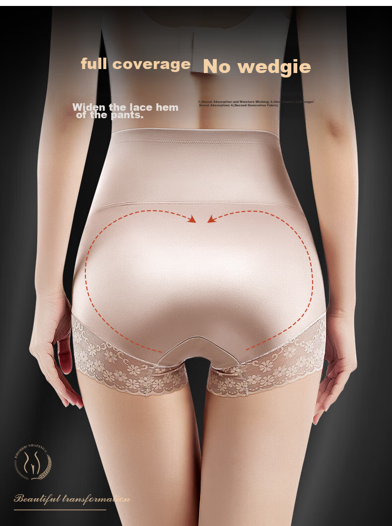 Meiya Ting Shaping Underwear, Tummy Control Panties for Women, High-Waisted Seamless Butt-Lifting And Waist-Cinching Shapewear, Thin Summer Style 5
