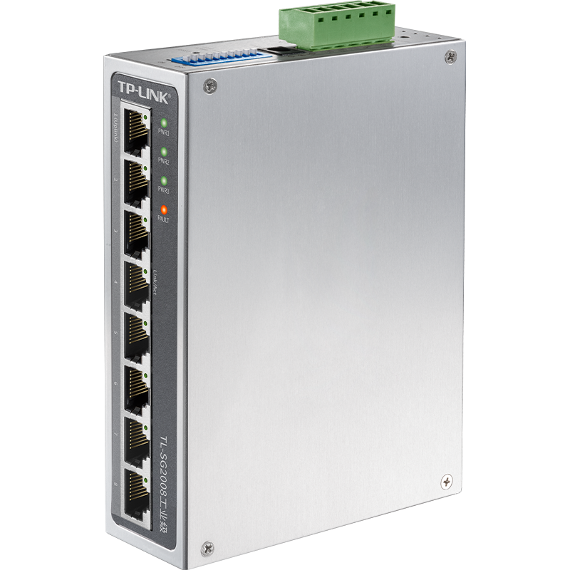 TP-LINK 8-Port Gigabit Cloud-Managed Enterprise Ethernet Switch TL-SG2008 Industrial Grade 1 Piece Enterprise/Monitoring Network Splitter, Hub, And Switch