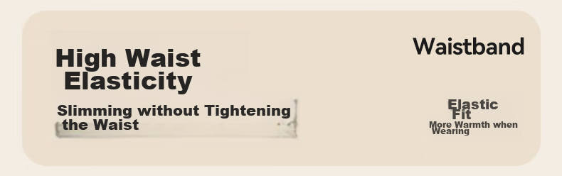 MiiOW [High-Waisted Butt-Lifting] Cashmere Silk Moisturizing 10A Antibacterial Far-Infrared Heating Barbie Thermal Pants 7