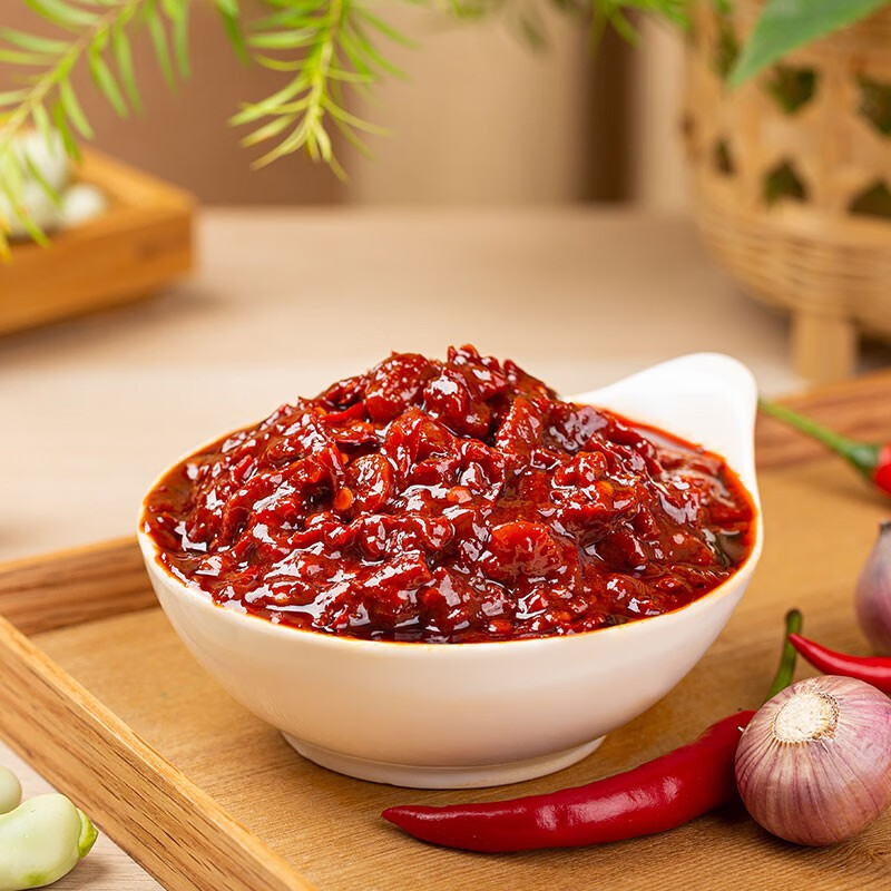 川老汇0添加红油郫县豆瓣酱500g 调味料辣椒酱