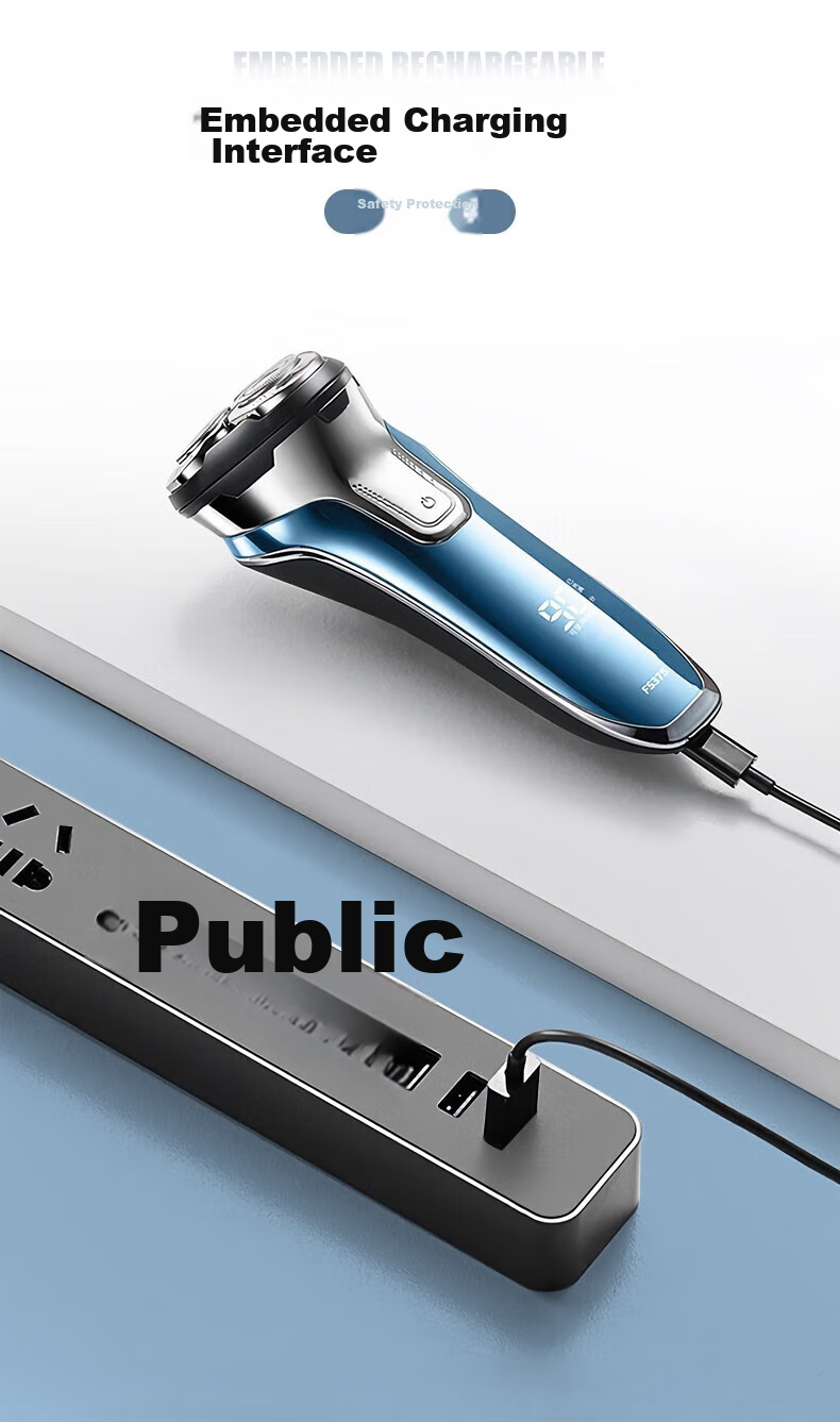 KOVOL Compatible Charging Cable for Flyco Shavers, Universal Power Cord for Barber Shavers FS339/372/373/375/376/377/619/620 3