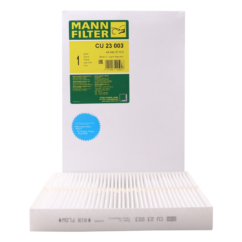 MANNFILTER Air Conditioning Filter Element CU23003 for Chrysler Pacifica, Nissan Patrol, Infiniti Q50