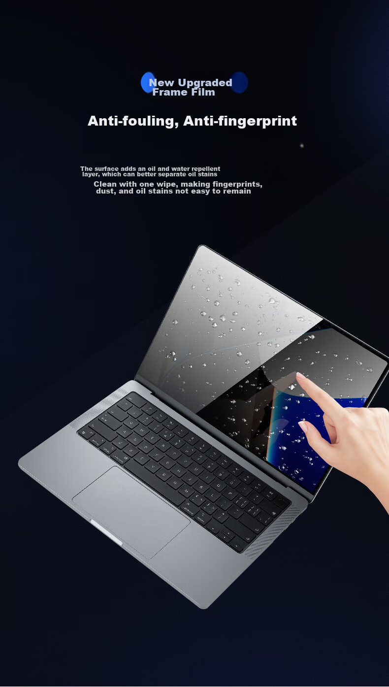 DiYiGongFang Screen Protector for New MacBook Pro/Air, 13-Inch M1/M2, High-Definition Protective Film for Apple Laptop, Compatible with A2179/2337/2251 9