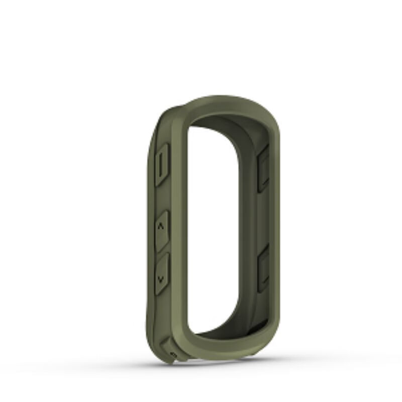 GARMIN Edge540/840 Bicycle Computer Silicone Protective Case, Shockproof Flexible Wear-Resistant Computer Cover, Olive Gree 2