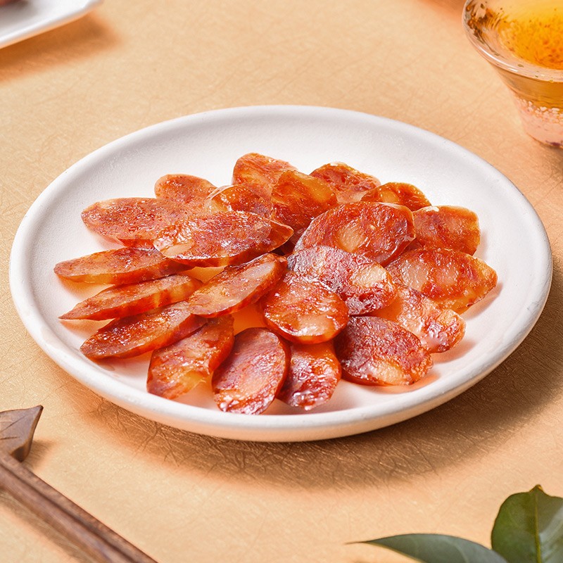 杨大爷烟熏川味腊肠腊肉四川特产麻辣味香肠1斤装500g 需烹饪食用