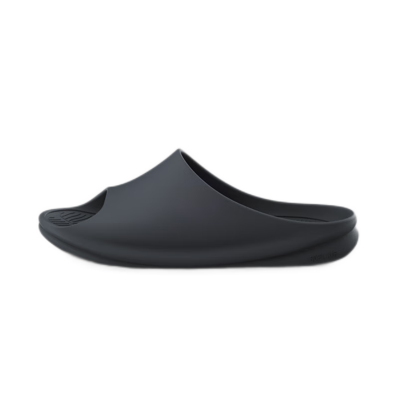 KENROLL Unisex Home Bathroom Non-Slip Slippers, Comfortable Lightweight All-Season Sandals, Graphite Black, Size 44-45 (275mm)
