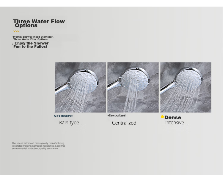KOHLER Chenyu [Three Functions] Streamlined Handheld Shower Head with Single Spray R72421T-CP Silver 8
