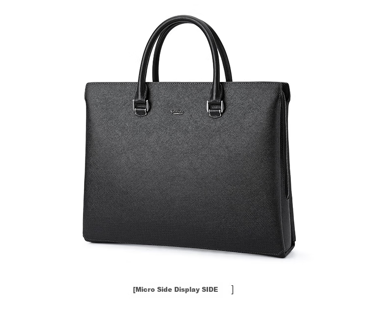 Goldlion Briefcase, Business Handbag, Cowhide Men's Bag, Laptop Bag, Large Capacity Business Bag, Birthday Gift 19