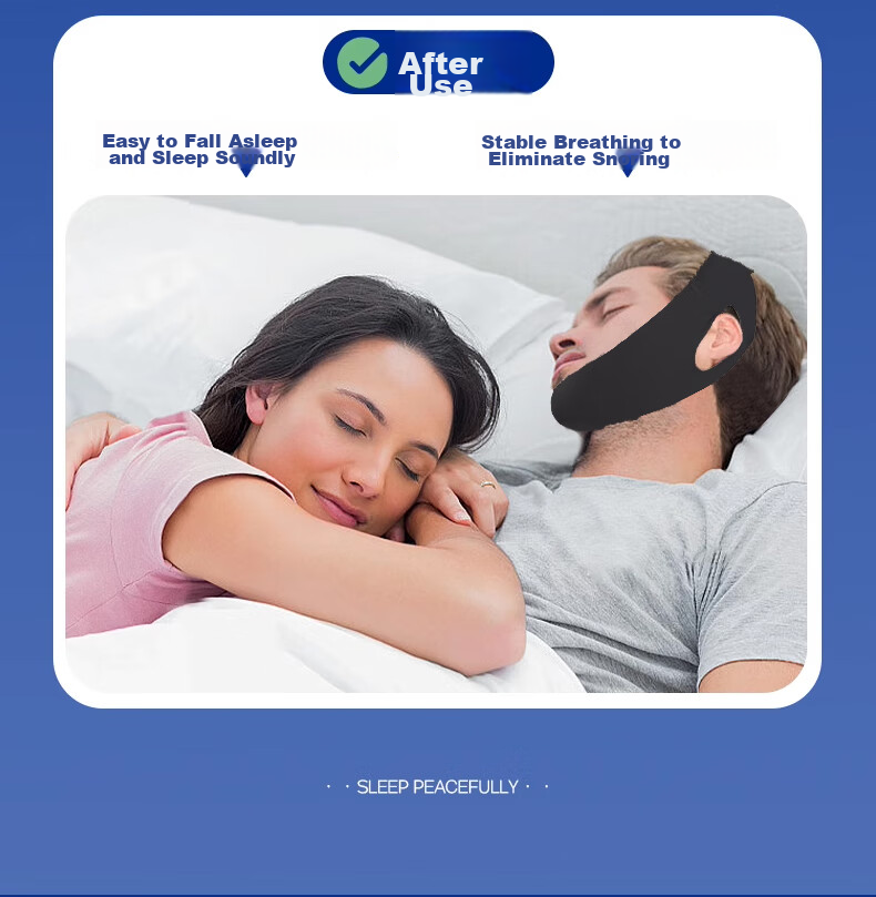 Chidong Mouth Breathing Correction Strap, Open-Mouth Sleeping Aid for Children And Adults, Snoring Prevention, Jaw Retraction Correction, Anti-Snoring Mouth Tape 5