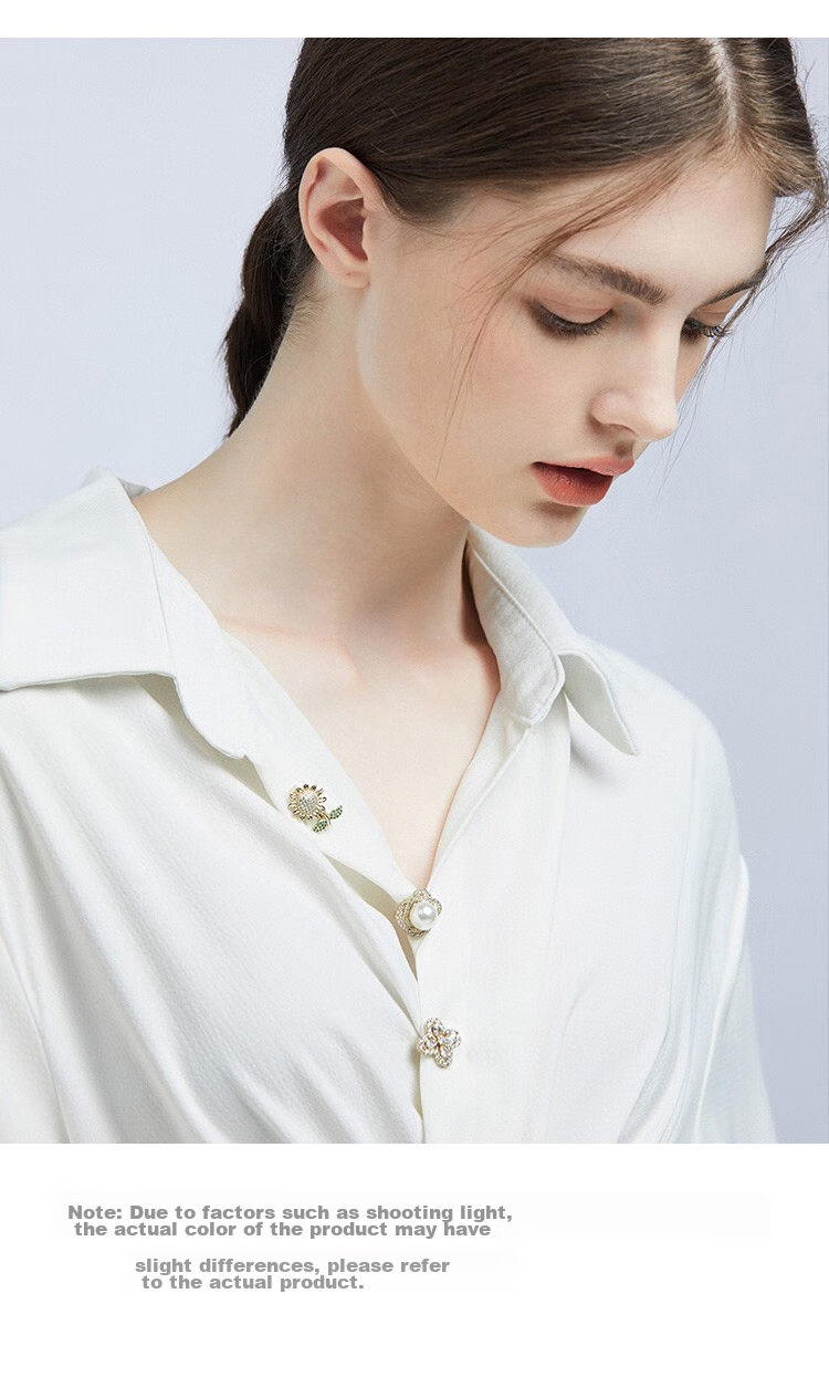She's Light, Simple, Miniature, Exquisite, Anti-Exposure, Chest Pin, Niche Design, Jacket, Corsage, Birthday Gift 8