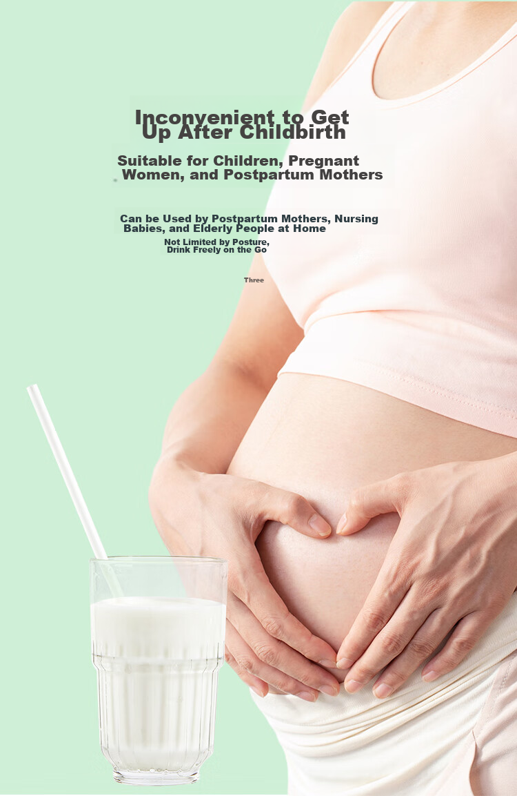 SHUANG YU Disposable PLA Biodegradable Straws, 100 Pieces, for Pregnant Women And Children, Suitable for Juice, Drinks, And Milk Tea 7