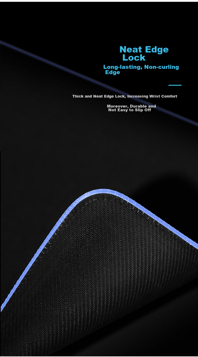 BUBM Gaming Mouse Pad, Extra Thick 6MM Mouse Pad, Suitable for LOL And PUBG Games, Square Gaming Mouse Pad, Thickened Smooth Mouse Pad - E-Sports White Tiger 5