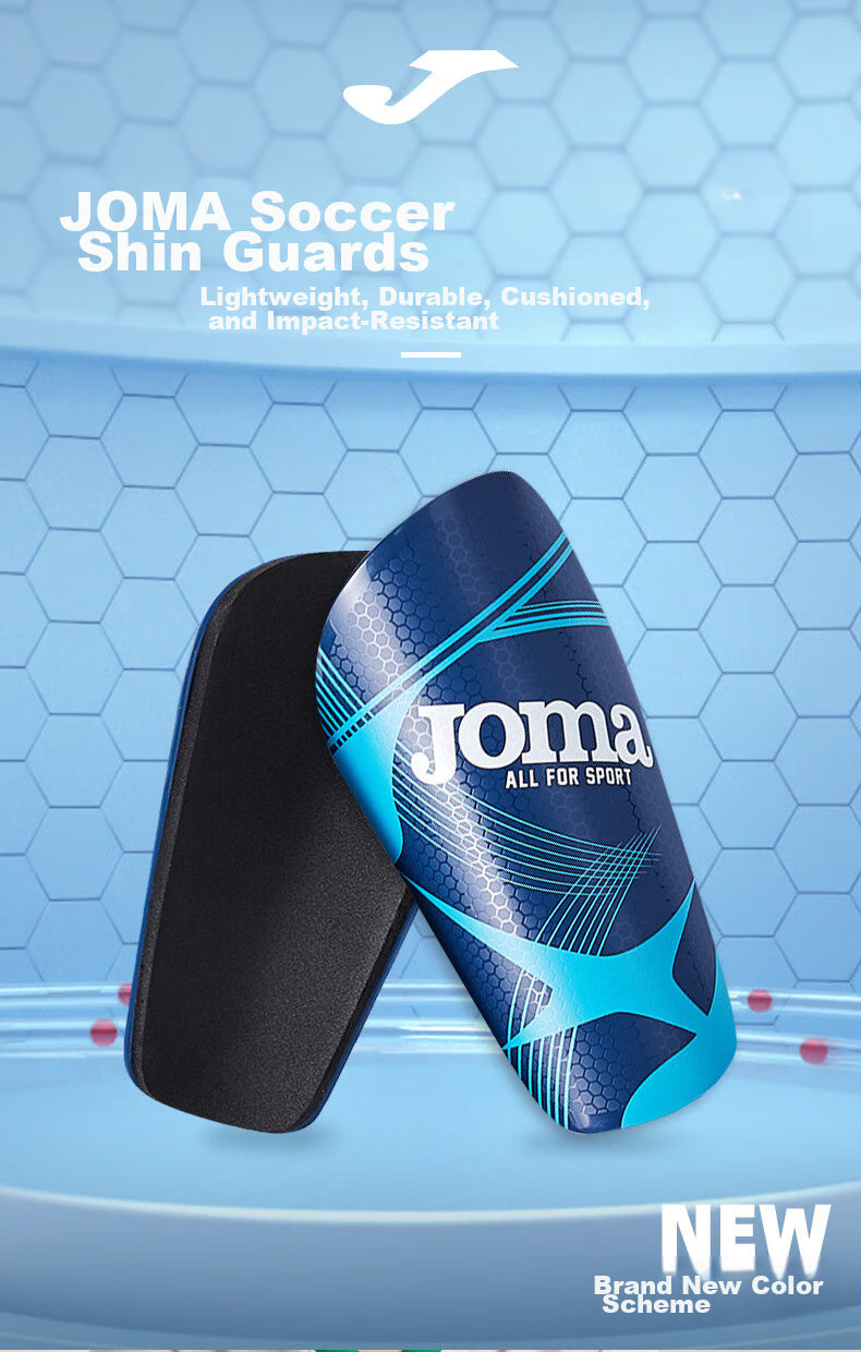 JOMA Soccer Shin Guards for Adults And Children, Protective Gear, Soccer Shin Pads, One Pair 1