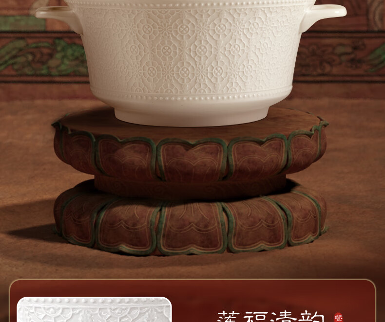 Lowei 2026 New Year Tableware Set Jingdezhen Bowl Plate Chopsticks High-Value Housewarming Gift Dinnerware Set for Home Use 10