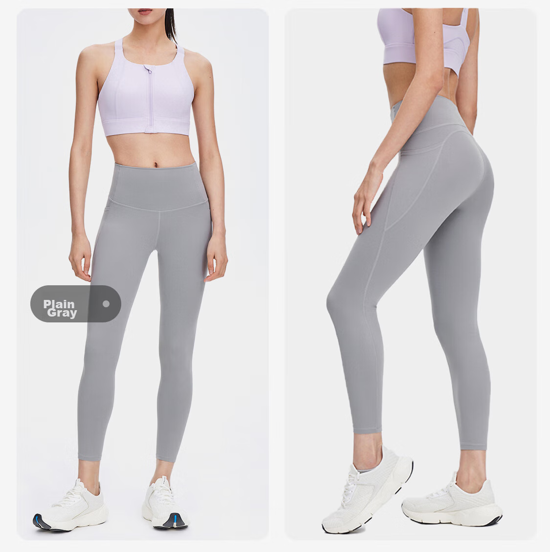 Keep Warm Yoga Pants for Women, High-Waisted Butt-Lifting Running Sports Pants, Tight-Fitting Yoga Wear Fitness Pants, Classic Black, Size L 17
