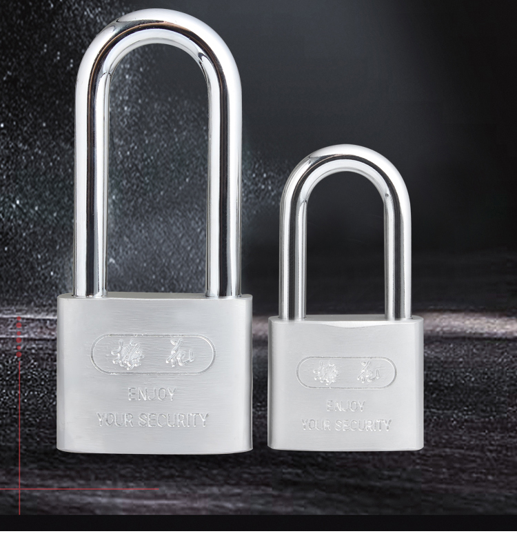 BLOSSOM Long Shackle Padlock, 40MM Indoor/outdoor Door Lock, 2940L 2