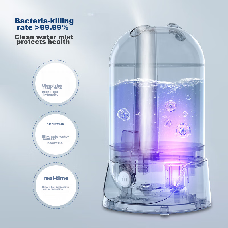 Morphyrichards Antibacterial Humidifier for Bedroom, Home Office Desk, Pregnant Women And Babies, Large Capacity Low Noise High Spray Air Conditioner Companion Air Humidifier MR2803 Gift