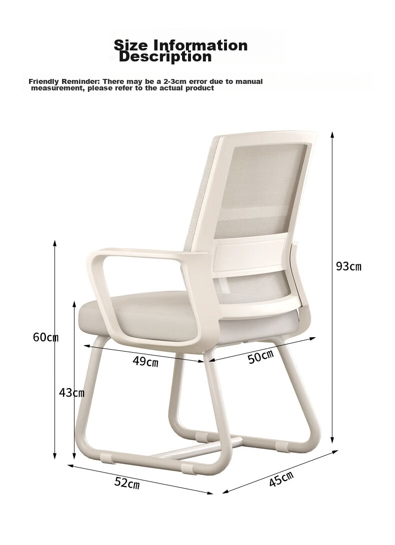 Yilinju Gaming Chair, Ergonomic Chair, Computer Chair, Office Chair, Executive Chair, Long-Sitting Chair with Backrest 28