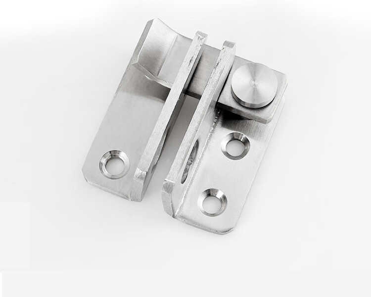 Auburn 5045 Right Angle Door Latch + Padlock Stainless Steel Student Dormitory Fixed Door Lock Hasp Door Catch Hinge Bolt Lock 10