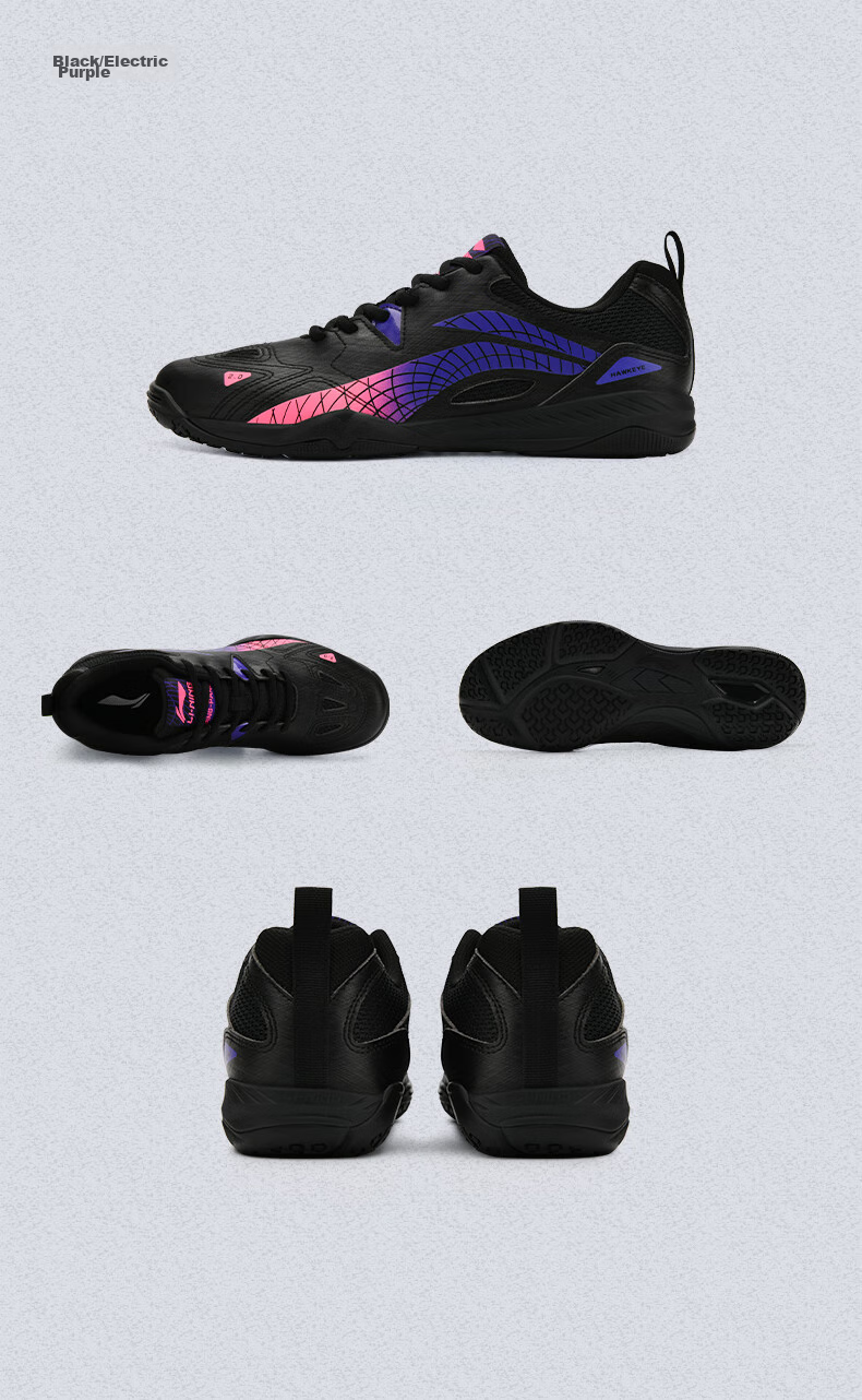 Li-Ning Table Tennis Shoes for Men And Women, Badminton Shoes Eagle Eye 2.0 Competition Training Sports Shoes Size 42 19